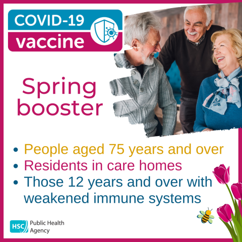 Coronavirus Vaccination Boosters - Spring Booster Campaign